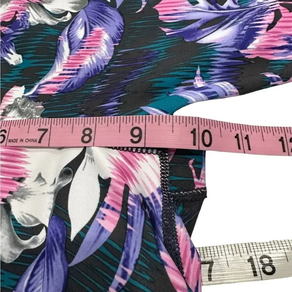 Ki athletic crops capri gray pink size XL‎ - Picture 4 of 7